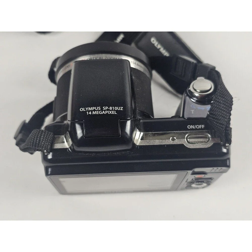 Olympus SP-810UZ 14.0MP Digital Bridge Camera 36x Optical Zoom Black